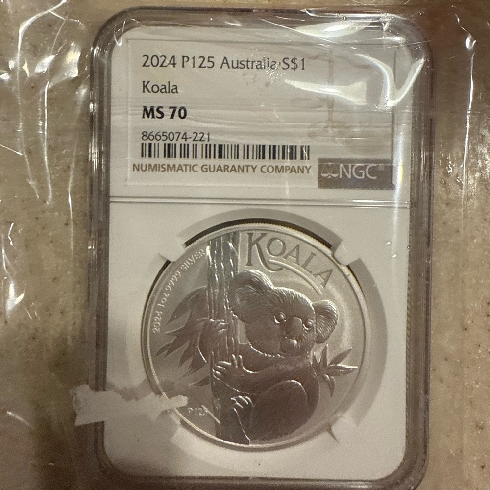2024 Koala Silver Coin MS 70